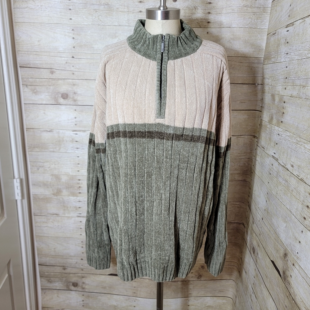 Maxini mens 1/4 zip sweater